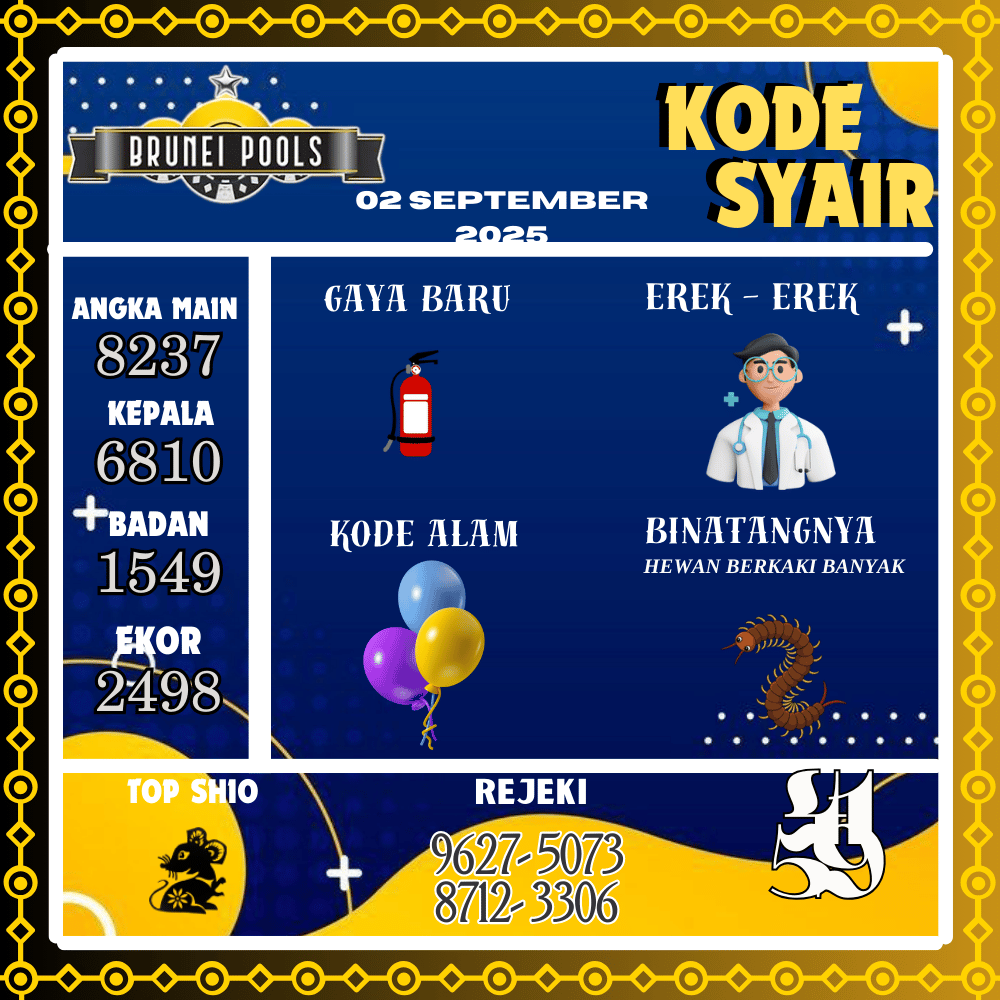 Kode Syair Brunei Pools - September Pools